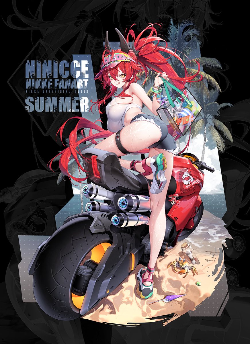 rafikix2's tweet photo. #NIKKE #NIKKEfanart #ニケ #レッドフード #RedHood
Let's hit the beach!  三三ᕕ ⍢⃝ ᕗ https://t.co/jobd7zkGFg