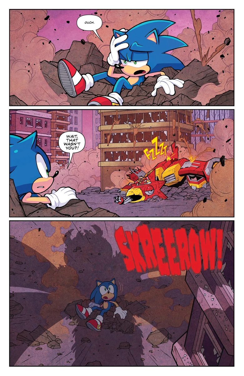 sonicstadium's tweet photo. PSA: Sonic X Godzilla Issue 1 is out and available at your local comic book store and on Amazon's digital storefront. #SonicNews

Preview pages: https://t.co/yuknegfVce