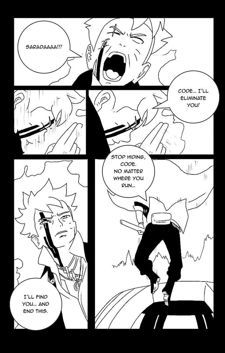 antonio07341176's tweet photo. What if after Boruto Chapter 36…?
Part 1: Boruto finally understands the burden Sasuke carried… but his grief turns into rage.
Part 2 coming soon.
Fan Manga.
#Boruto #BorutoTwoBlueVortexCh36 https://t.co/gcOTekEDTx