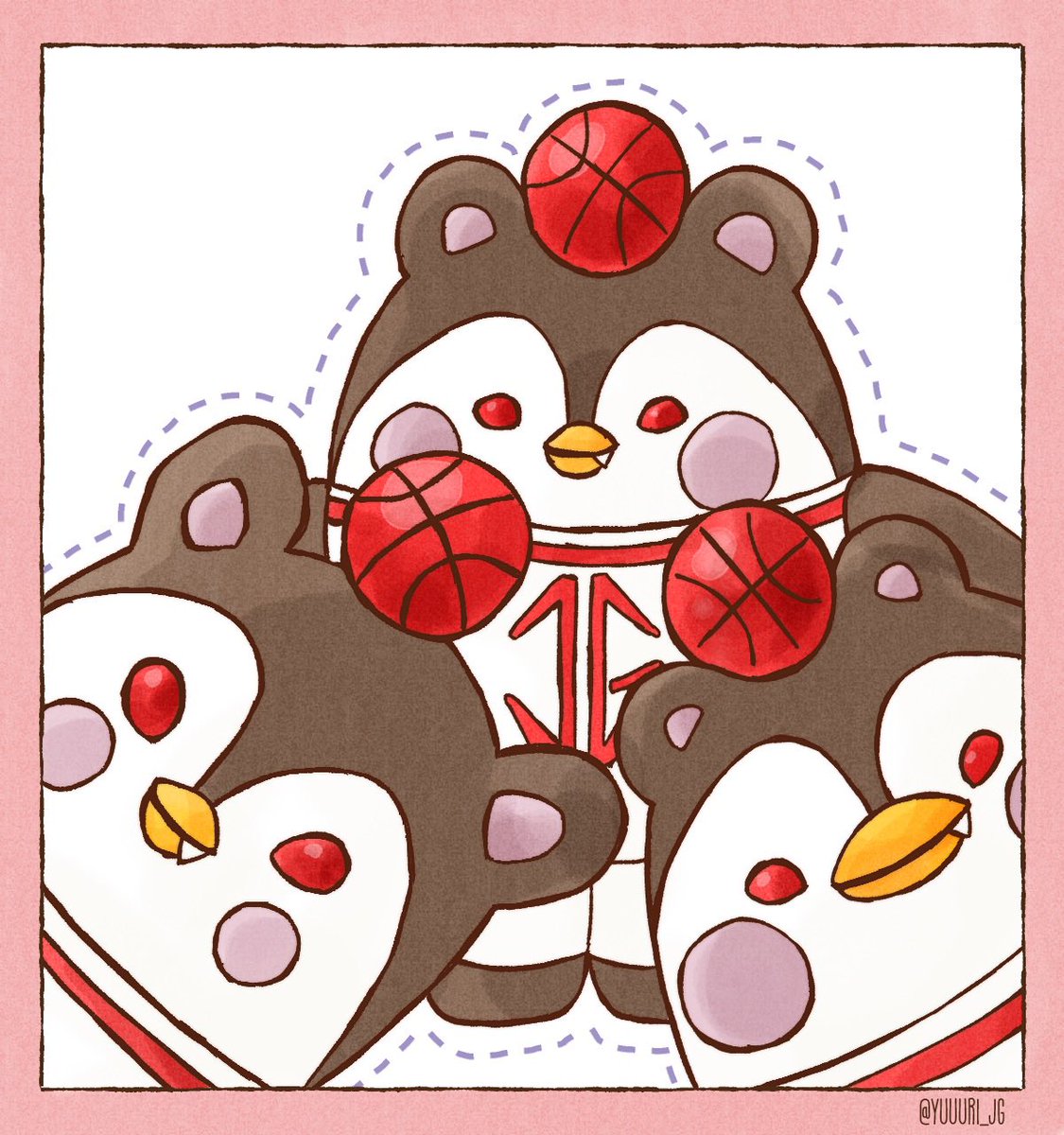 yuuuri_JG's tweet photo. 🐧: Was this a good idea to handcraft the Guinzly dolls?
🐻: *pricked all his fingers*
🐥: *pricked his right flipper although he is right-handed*

#JossGawin #GUINZLY #จอสกวิน https://t.co/dYGzr62TzQ