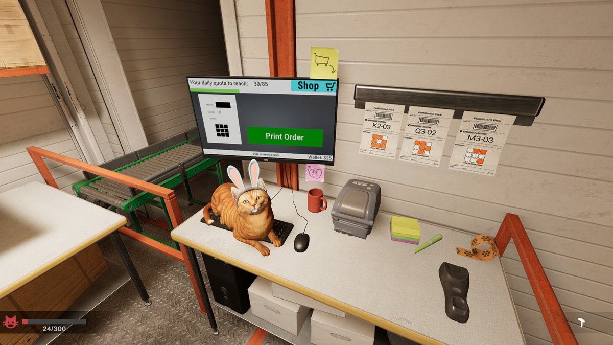 DQX_Supiruka's tweet photo. 今日は帰ったら「ORDER13」というゲームをするぞ!
猫様のためにセコセコと働くゲームらしいぞ!!
#ORDER13 https://t.co/tNbrHz7A57