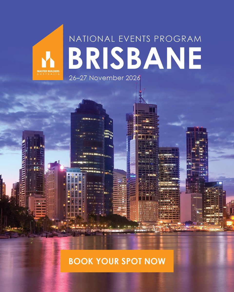 MBA_Aust's tweet photo. Tickets are now on sale for the building and construction industry’s premier national event, celebrating the very best from around Australia.

Don't wait, book your spot today at https://t.co/BjHkvBobgd https://t.co/nqoQh2l5Fu