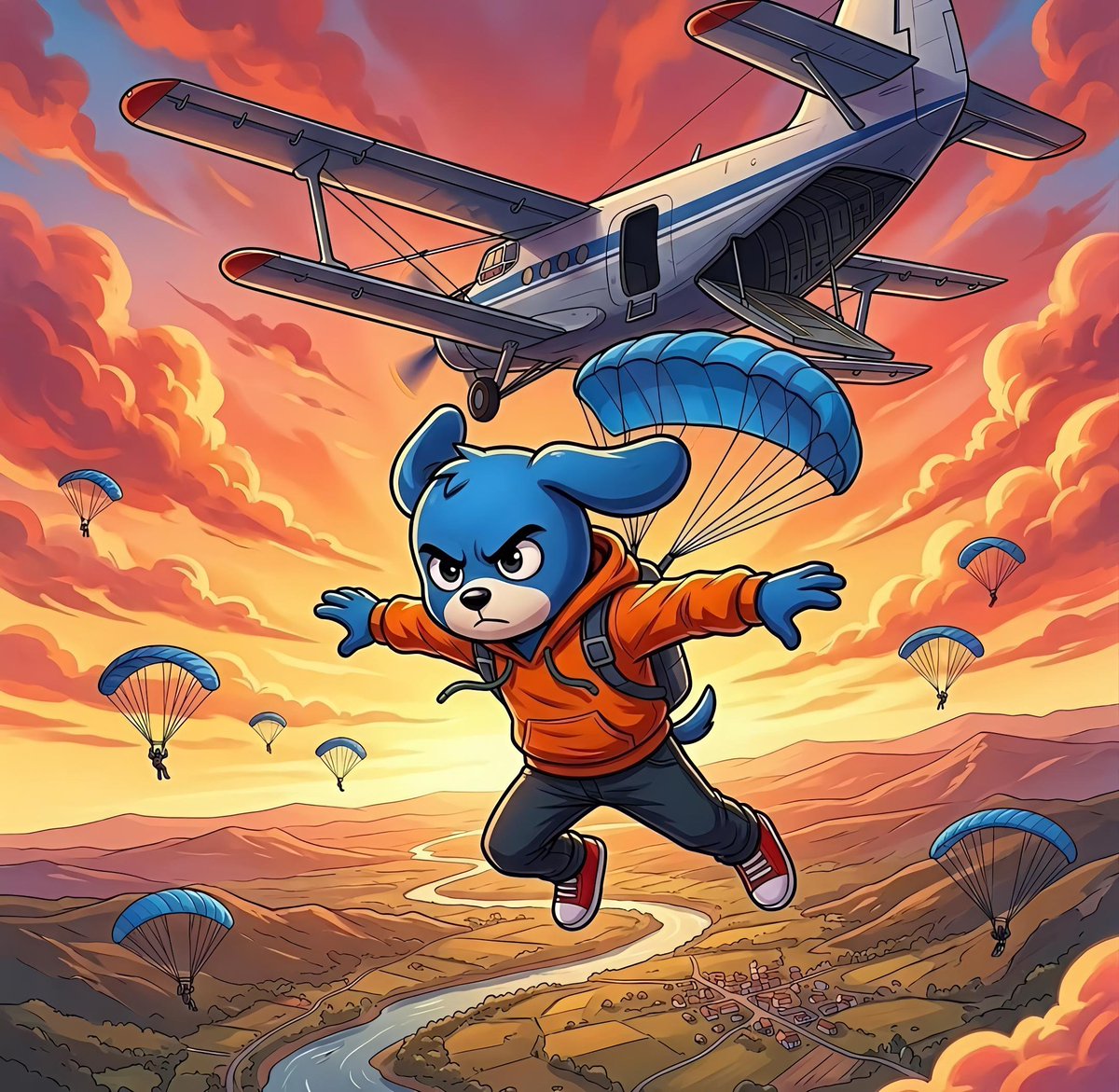 SatoCtoBase's tweet photo. 🪂 The jump is complete.
$SATO is landing where he truly belongs — $Base .
See you there. 🚀💙 https://t.co/STqFPhy0ZR