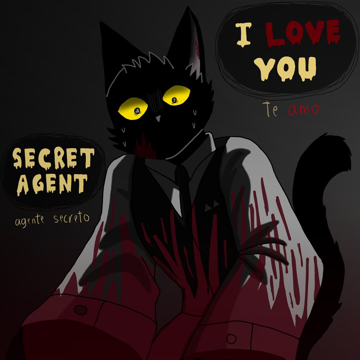 Emgy20's tweet photo. Obsesión Au // ⚠️: Blood 
 #art #animalhospital #agentintern #secretintern #animalhospitalart #intern #internagent #secretagent https://t.co/WQCIcbqJua