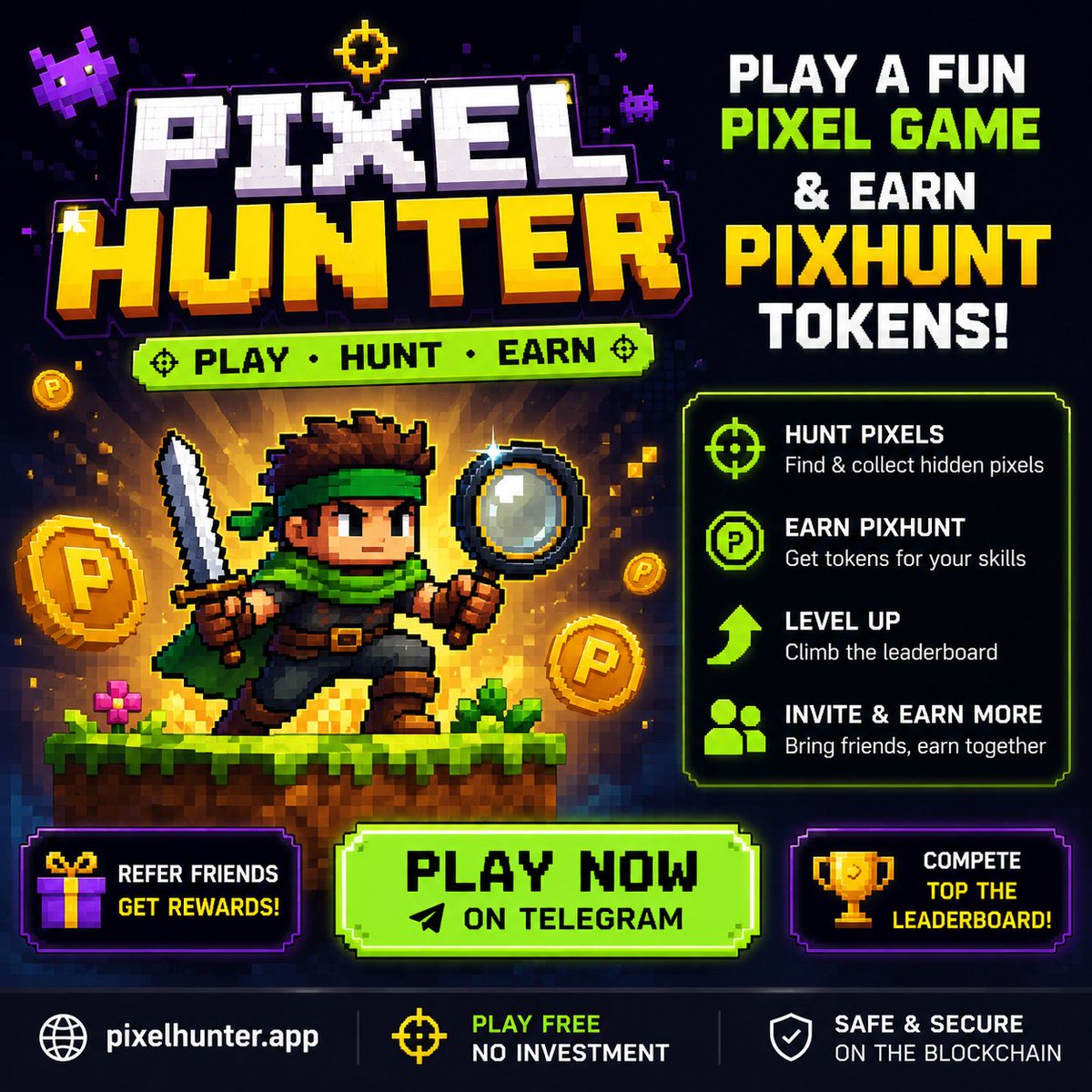 pixelhunterlab's tweet photo. @yourcryptodj #Pixelhunter 🚀🚀 https://t.co/5Ua2qVp7zn