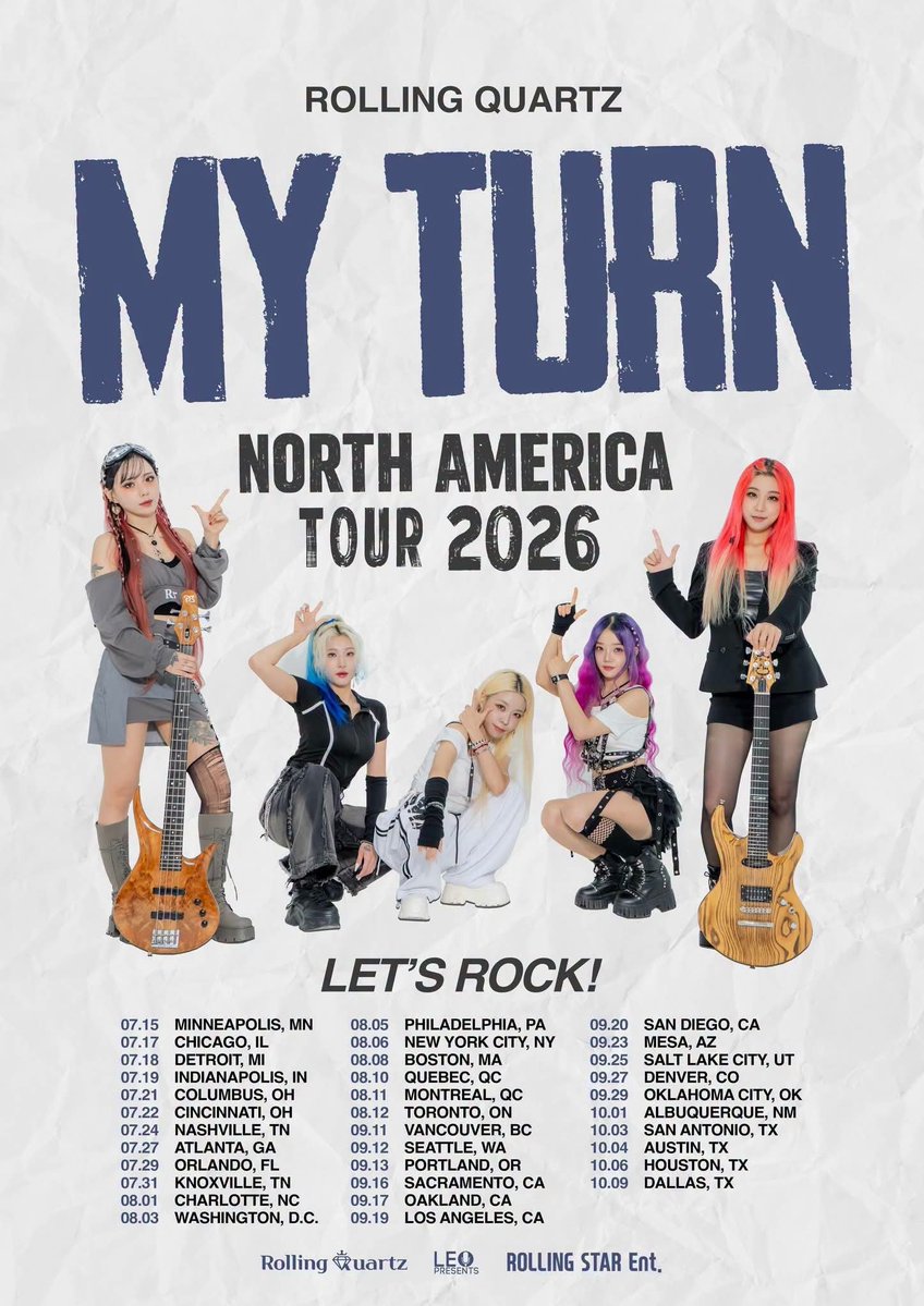 Rolling_Quartz's tweet photo. See you again Minneapolis Diadem
See you soon Chicago Diadem :)

[2026] NORTH AMERICA TOUR 🇺🇸 🇨🇦 July 15 - October 9 / Ticket: https://t.co/EQ9VsobFyn

💎❤️🇨🇦🇺🇲👑

#RollingQuartz #UStour2026 #CANADAtour2026 https://t.co/xkMcntZbjx