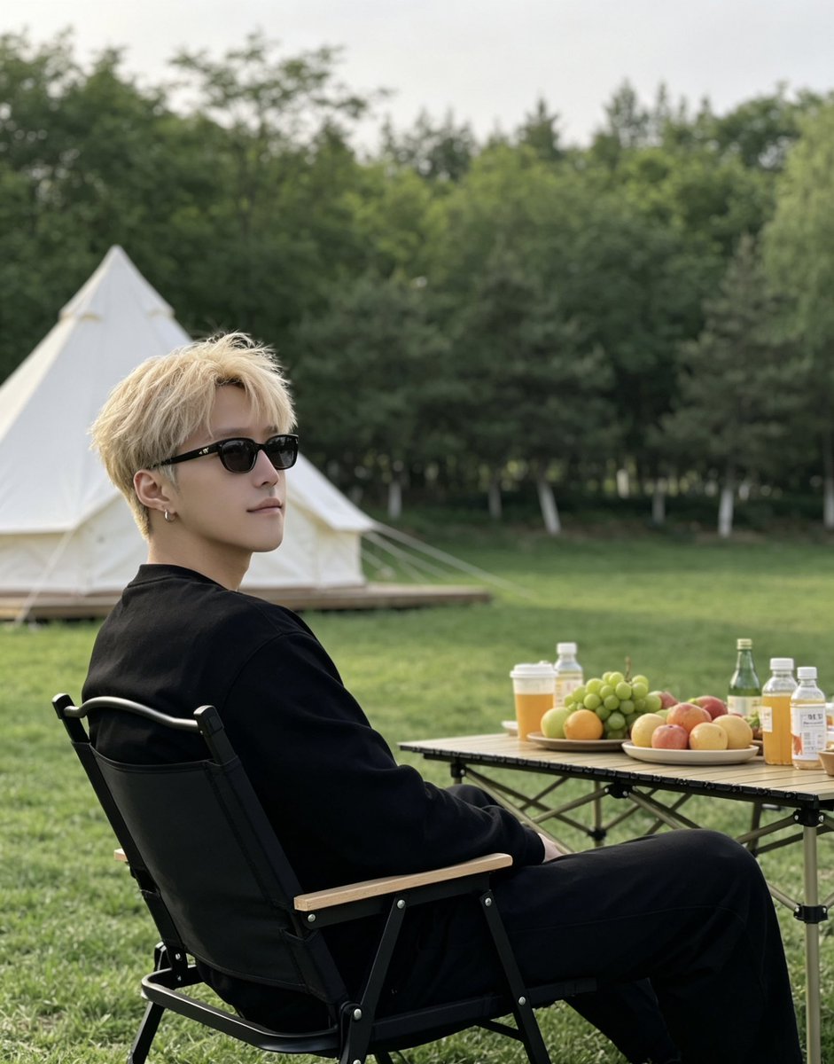 1chechengjun's tweet photo. 寻一片绿地，支起帐篷，让思绪跟着风慢慢放空。不必追赶时间，只享���当下这份自在与温柔。 https://t.co/HvTEHP6lFy