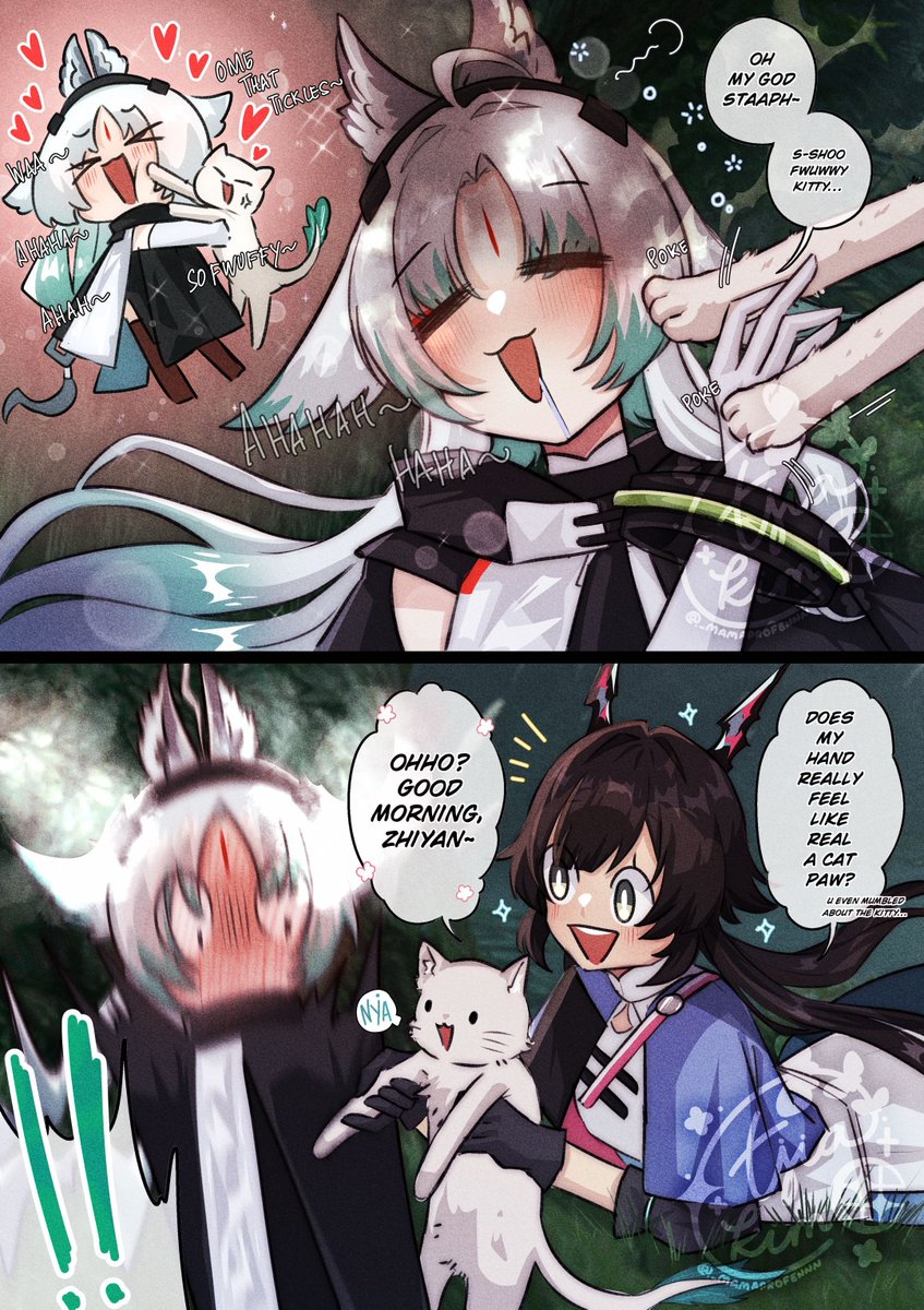 _mamaprofennn's tweet photo. You don't have to be shy about it, Arcane~ 🐱
#ArknightsEndfield #ComingHome https://t.co/vKeM0GQdtt