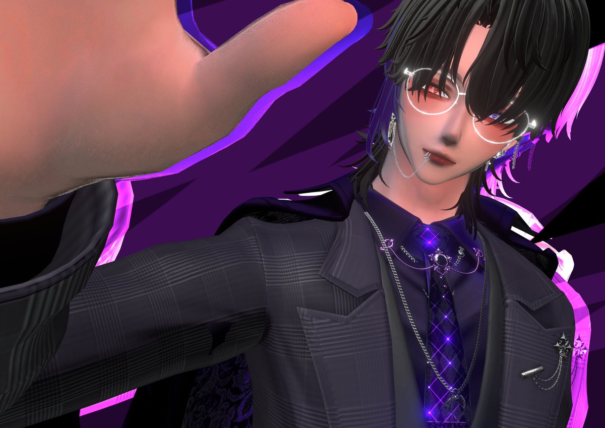 Rakito_VR_Chat's tweet photo. 驚いた？今日はここにいるよ
初出勤
君のこと待ってるから💜

-蛇塚 雷華
#EXCEEDVR https://t.co/CERTaALRDK