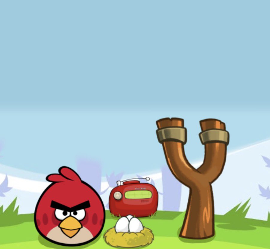 Red From Angry Birds tweet media
