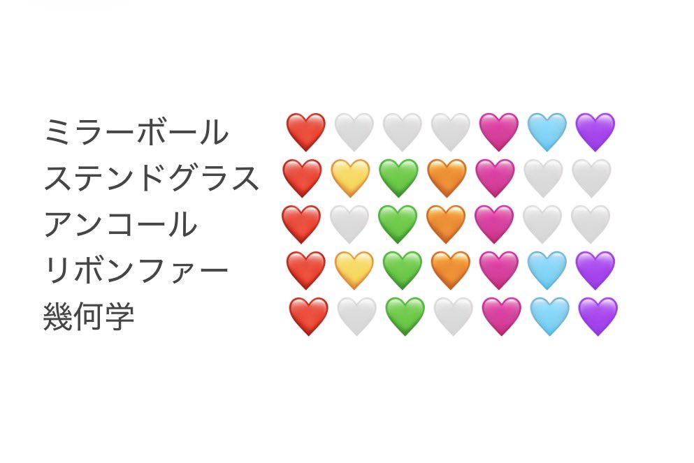 __iz__w's tweet photo. @GIA6GFQDc581400 初めまして、検索より失礼します。
ステンドグラス🩵💜
ミラーボール💛を求めています。
以下、画像内から交換可能なものありますでしょうか？ https://t.co/iv94KFC2z2