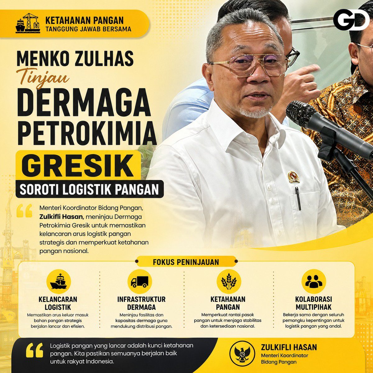 ucupnich01's tweet photo. Zulkifli Hasan menegaskan bahwa logistik pangan yang kuat menjadi fondasi penting bagi ketahanan pangan Indonesia.

#MenkoPangan
#PartaiAmanatNasional
#ZulkifliHasan
#Zulhas
#GD_Zulhas https://t.co/KmeYWOr3yp