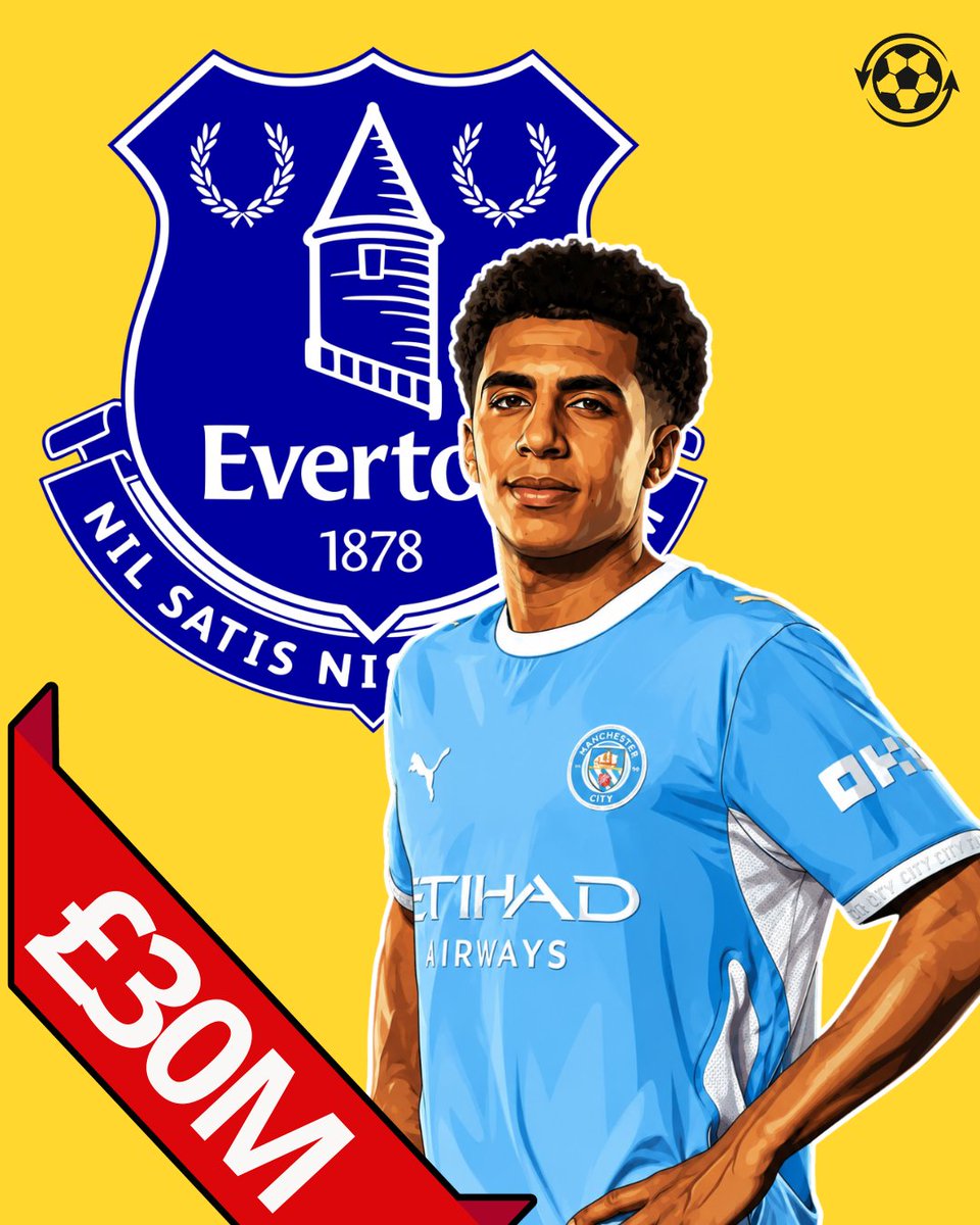 DeadlineDayLive's tweet photo. 🚨 Everton are stepping up their interest in Manchester City defender Rico Lewis.

David Moyes is a big admirer of the 21-year-old's versatility, with Lewis able to play at right-back, left-back and in midfield.

Manchester City are open to a sale for the right price, with a fee of around £30M expected to be enough.

(Source: @TEAMtalk)