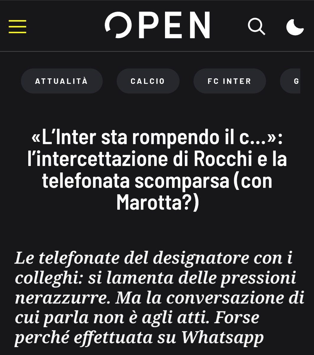 Santo__Jj's tweet photo. 🔴 La supercazzola del Procuratore Capo di Milano Marcello #Viola, che scrive: “Solo singole interferenze che non hanno alterato i risultati.”

1) #Inter indagata.
2) Intercettazioni chiare.
3) Frode sportiva confermata.

Risultato finale: tutto archiviato.

#Arbitropoli #Rocchi https://t.co/xksEQUFIIm