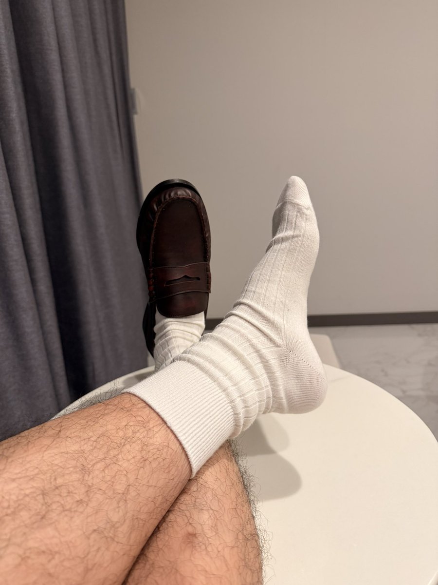 menlovesock's tweet photo. #白襪 #皮鞋 #白襪皮鞋 #原味襪 #襪控 https://t.co/ROPetWA15X