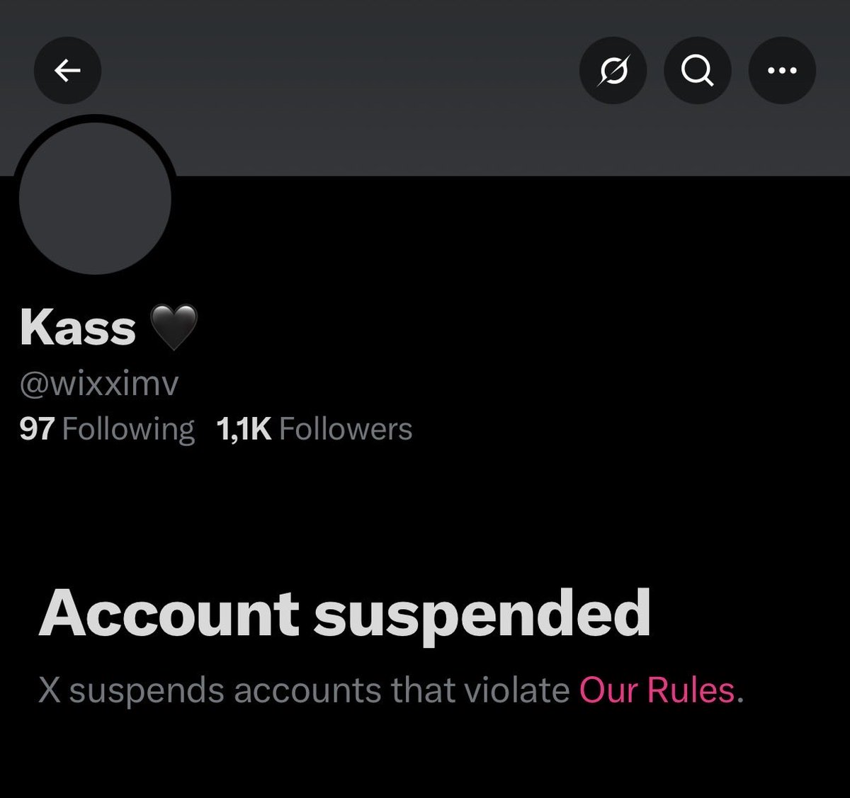 BoNohWarrior's tweet photo. Thank you so much for reporting everyone! The account got finally suspended!

#BoNohWarrior #BoNoh https://t.co/Ip2HzaBXY6