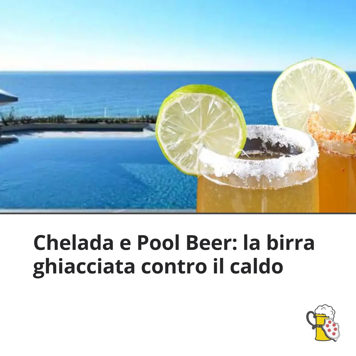 PintaMedicea's tweet photo. Ok, qui siamo appassionati di birra artigianale, ma con questo caldo certe posizioni possono allentarsi e allora va bene anche un cocktail alla birra purchรฉ sia molto, ma molto fresco: #chelada #poolbeer. Se ne parla su #pintamedicea:๐บ๐งโ๏ธ https://t.co/LXEY3ZpwNn https://t.co/H6v5se8g2H