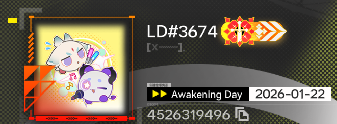 LD_kun's tweet photo. Oh! Just noticed that there's a new dsiplay title too.

Looks cool.

#Endfield‌ https://t.co/5V3IlTJZMQ