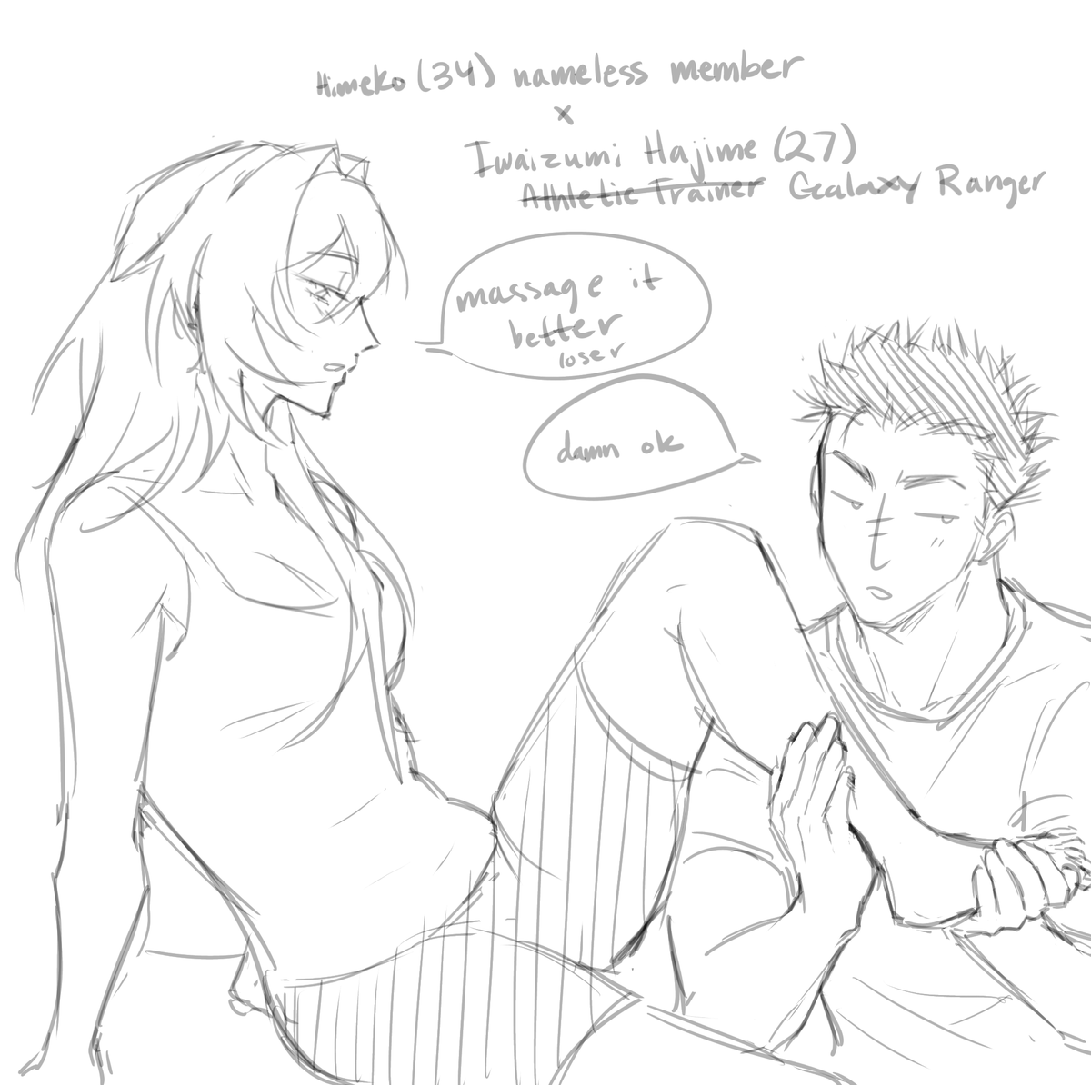 huapoq's tweet photo. hi guys #hsr #haikyuu #crackship https://t.co/mrjlzNMDz0