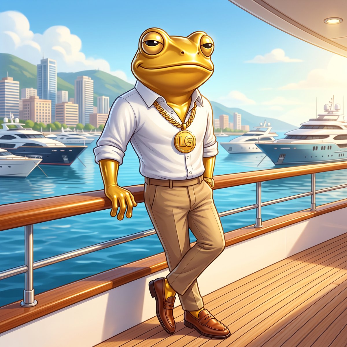 LordGoldhand's tweet photo. Real wealth moves with style. Secure your position in 🐸 $LGH and cruise the Solana ecosystem like a boss. 🌊👑

#LGH #Solana #MemeCoin #LordGoldhand https://t.co/GNH0AzdTcl