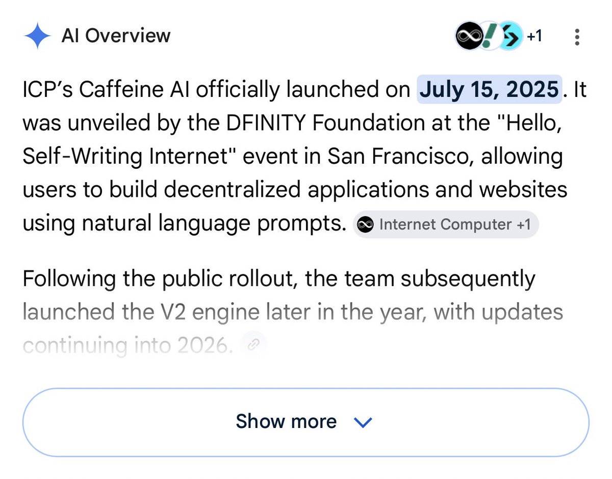 BlockchainPill's tweet photo. Yesterday was @caffeineai’s 1 year anniversary on $ICP

(I know, because it’s my birthday as well)

Happy birthday! 🥳 https://t.co/fwpZageg5n