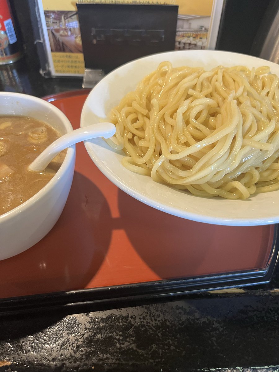 R3A2j's tweet photo. 2026.46
信濃神麺　烈士洵名
つけめん無双　（大盛）
豚骨魚介を欲して… 腹🈵
ご馳走様でした😋 https://t.co/BZO22L62dZ