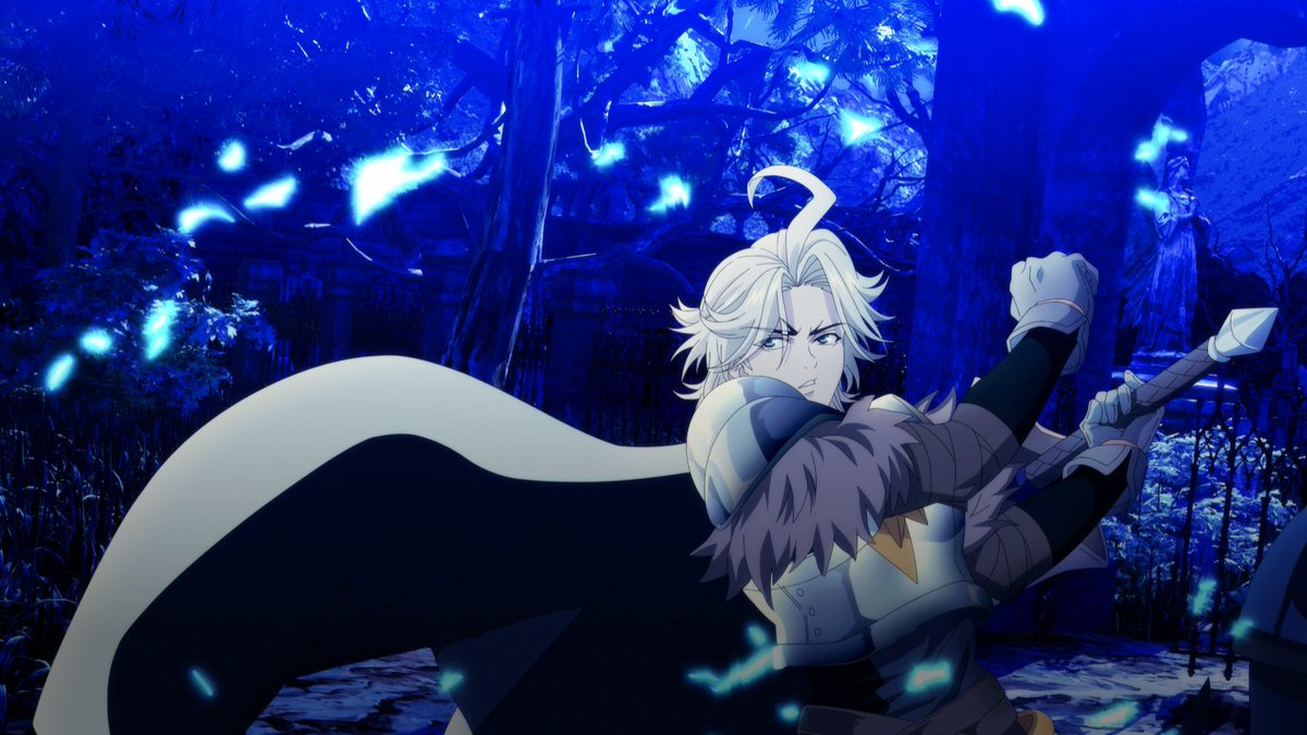 jukishi_anime's tweet photo. 第3話「大規模依頼(レイドクエスト)」 振り返り🗡️
￣￣￣￣￣￣￣￣￣￣￣￣￣￣￣￣￣￣￣￣￣￣￣

初のレイドクエストで
一癖も二癖もあるゴウタンに目をつけられ、
最悪のスタートを切ったエルマ。
そこへ不気味な魔物グールヘッドが襲来！
格上のゴウタンすら圧倒していく── 。

#転生重騎士
毎週木曜深夜0:26より放送中🛡️