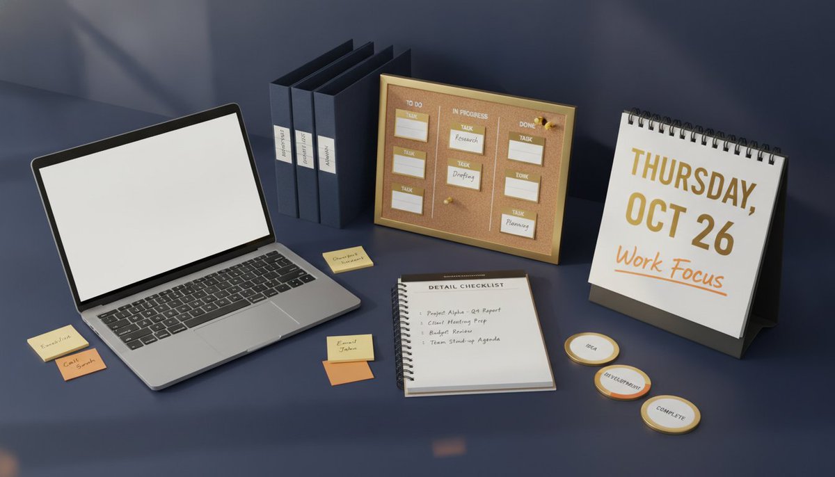 BraznexEmployee's tweet photo. Thursday at Braznex is about cleaning up the details before the week closes. I reviewed open notes, grouped the last updates, and made sure Friday has fewer loose ends waiting. 📝✅

#Braznex #Workday https://t.co/7bpUIEtxch