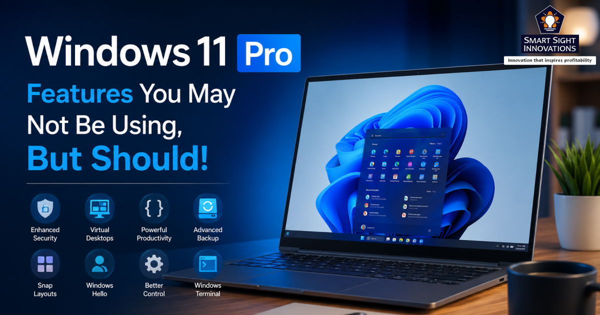 SmartSightInnov's tweet photo. Windows 11 Pro Features You May Not Be Using, But Should!
#Microsoft #Windows11Pro #Windows11 #MicrosoftWindows #Google #ChromeBook #WindowsTips #WindowsHacks #PCTips #ProductivityTips #WindowsProductivity #PowerUser #Microsoft365 #WindowsFeatures
https://t.co/nF5i3AC380 https://t.co/1stiOQ1nuP