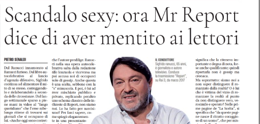 Siddh60's tweet photo. Li conosciamo questi mentitori seriali.
#Scurati, per giustificare i suoi svarioni storici diceva la stessa cosa.
Ma difficilmente un'autobiografia può contenere episodi romanzati. A meno che non sia accennato nella premessa, ma la premessa dice invece che il libro farà capire che uomo e che giornalista è #Porcucci. Quindi esclude qualsiasi romanzata.
Rimane la squallida e odiosa figura di una merdaccia che approfitta del proprio ruolo per sedurre stagiste e fonti inofrmative! Un orco.
Le #femministe #femmifinte? Mute
Al povero #Giambruno per un miliardesimo di questo lo fecero nero e lo cacciarono da #
ediaset , e questa bestia sta ancora in #RAI!
#Ranucci #Report #Lavitola
