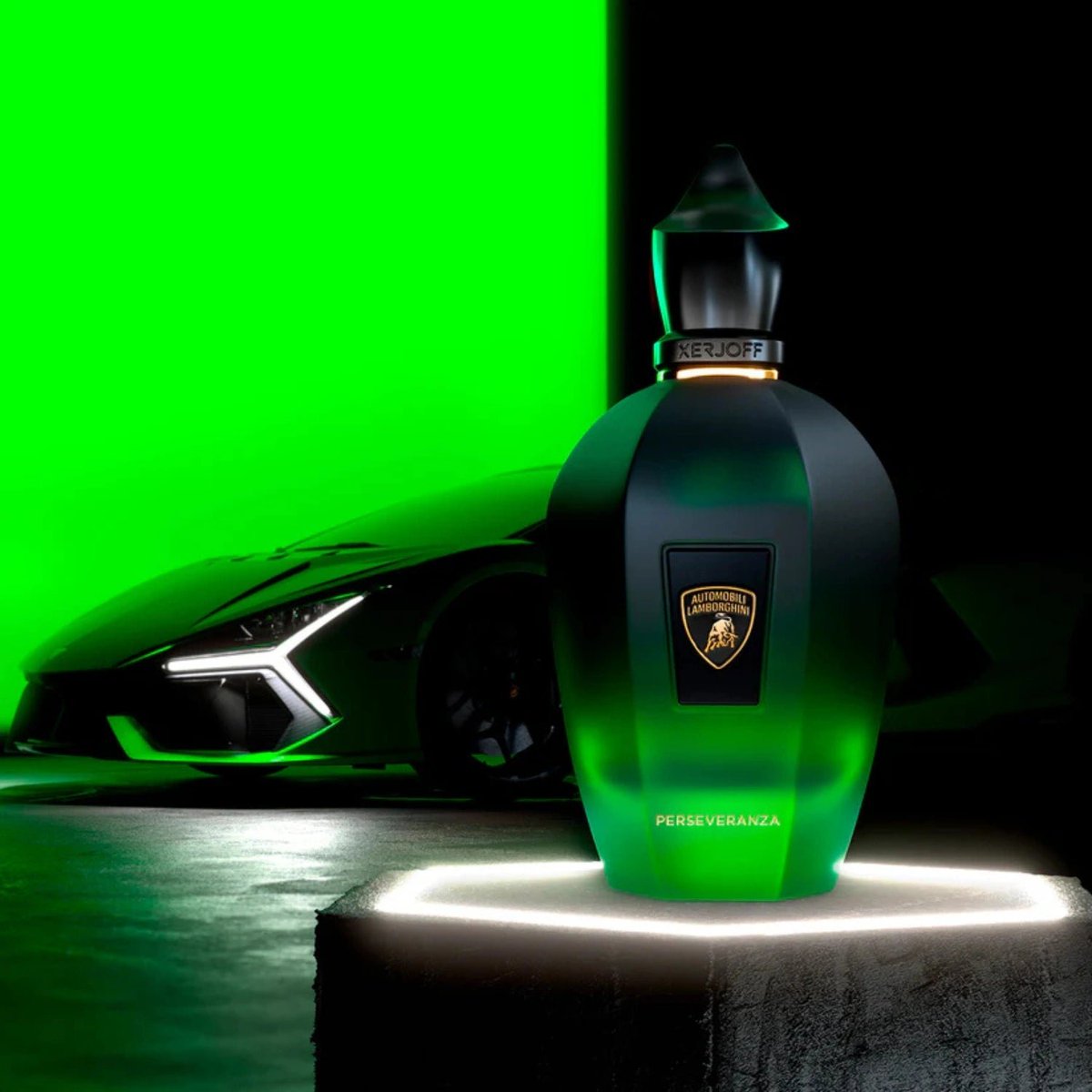 NotwanePharmacy's tweet photo. Perseveranza by Xerjoff is a woody spicy fragrance for men and women released in June 2026 as part of an exclusive collaboration with 
Automobili Lamborghini. It features key notes of pimento, ginger, and elemi. https://t.co/tkFHbQgvmp