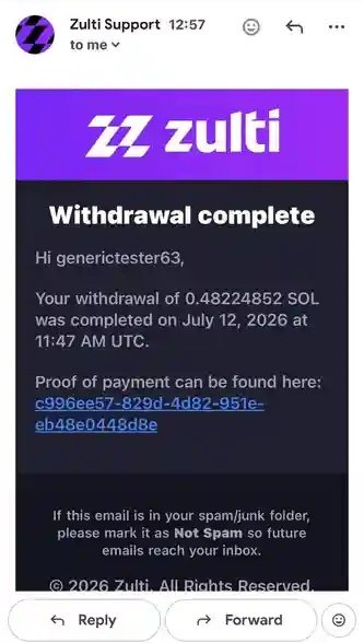 Web3Achiever's tweet photo. @Prince_of_web3 One free update I love
Zulti my baby.
Use your active phone number, email, real name and real date of birth while registering. Verify your number and email.
Earn $$$ withdrawable to any exchange of your spenda app. Pays in Solana.

Don't snooze on this.

https://t.co/Gq0lPIhnrB https://t.co/HvcomwLhf3