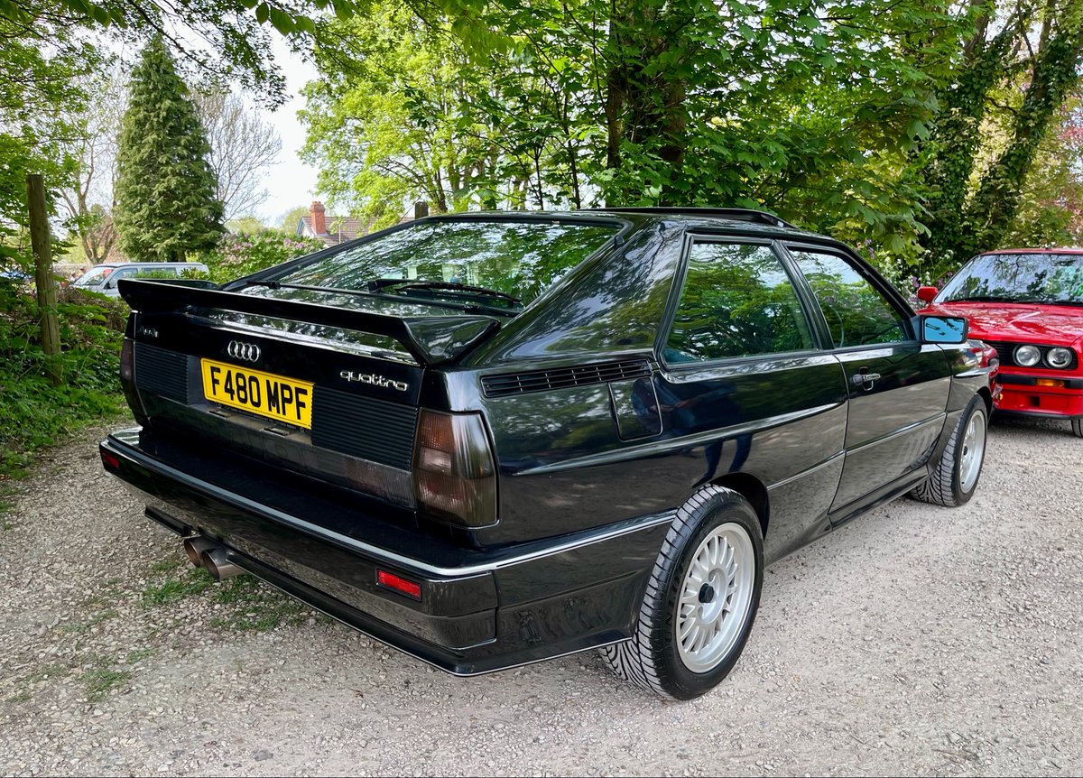 judith_sheen's tweet photo. #Audi Quattro 😎 https://t.co/YSP4E0wk81