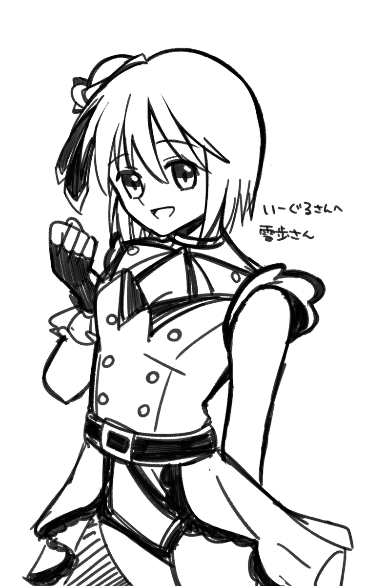 配信で描いたらくがきさんたち🎨