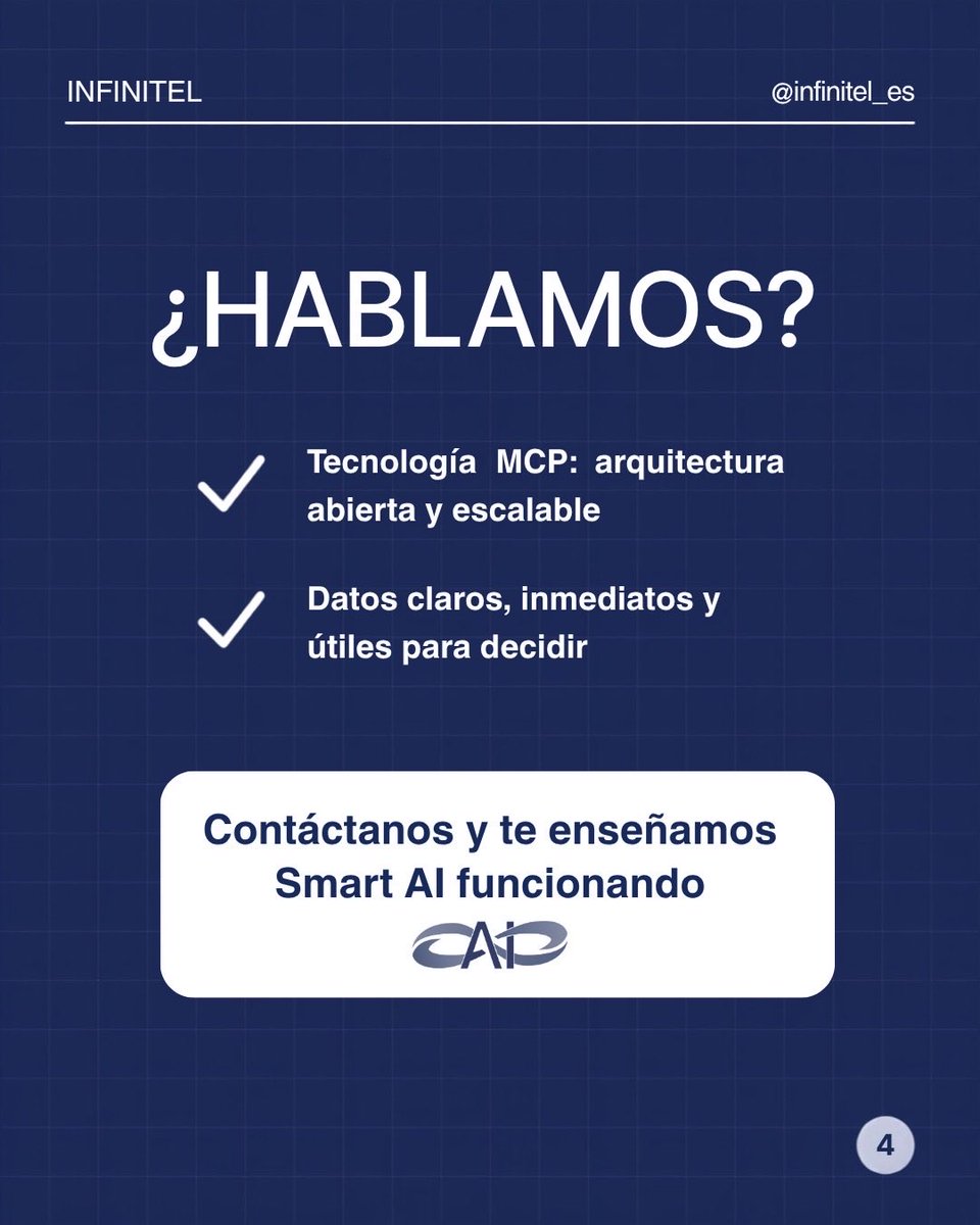 Infinitel_es's tweet photo. ¿Y si pudieras preguntarle a tu TPV cómo va el negocio y te respondiera al instante?

Eso es Smart AI: IA conectada a Ágora TPV. Consulta ventas, inventario, caja o clientes en lenguaje natural. Sin informes. Sin consultas técnicas.

Lee la noticia aquí: https://t.co/l1o955K8Lh https://t.co/f2rjUOFR7u
