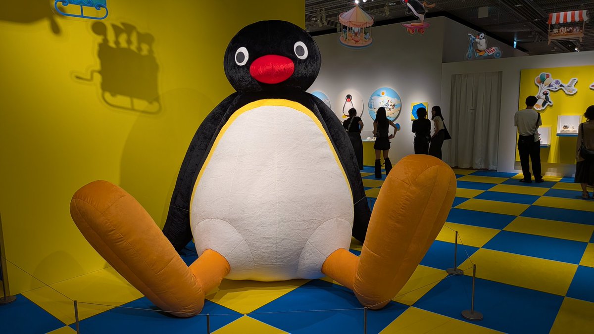 iguru228's tweet photo. ピングー展行ってきました。
欲しかったグッズ売り切れててグッズは買わなかったけど、展示はとても楽しめたよ！ https://t.co/4LtvdY2NVT