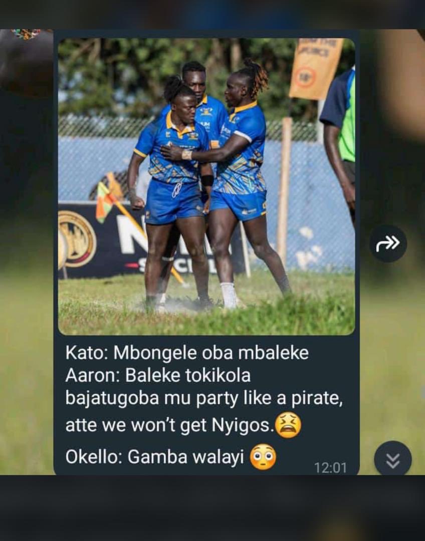 HipposFans's tweet photo. @abaasadaniel 🤣🤣 To image that he was this tough to Pulidas at the #Gulu7s &amp; now he is a Pirate 🫡

Fear that gender https://t.co/QUtm2zsXTV