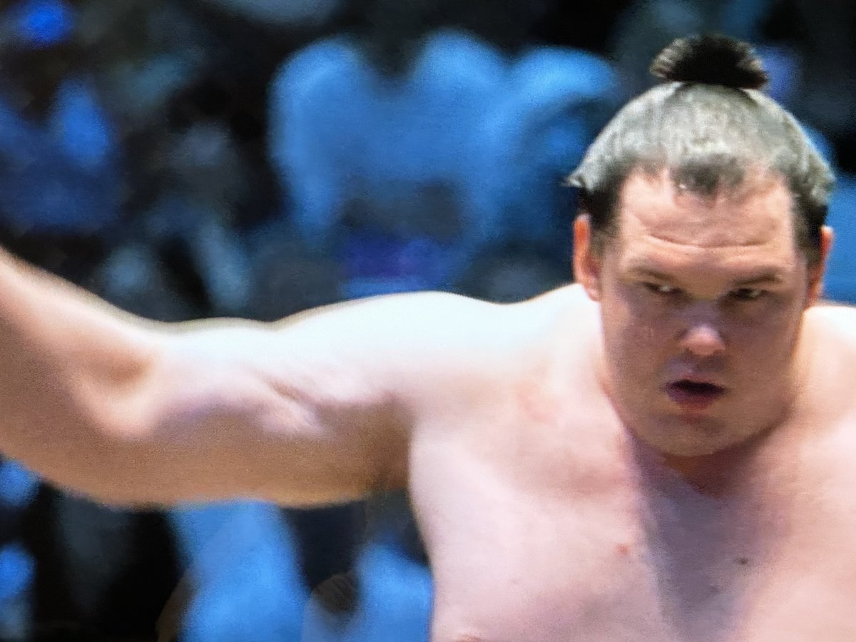 mrkm_Autumn's tweet photo. すごーい！獅司！うれしし！！
#獅司
#うれしし5連勝
#sumo https://t.co/4Uty2SXLM1
