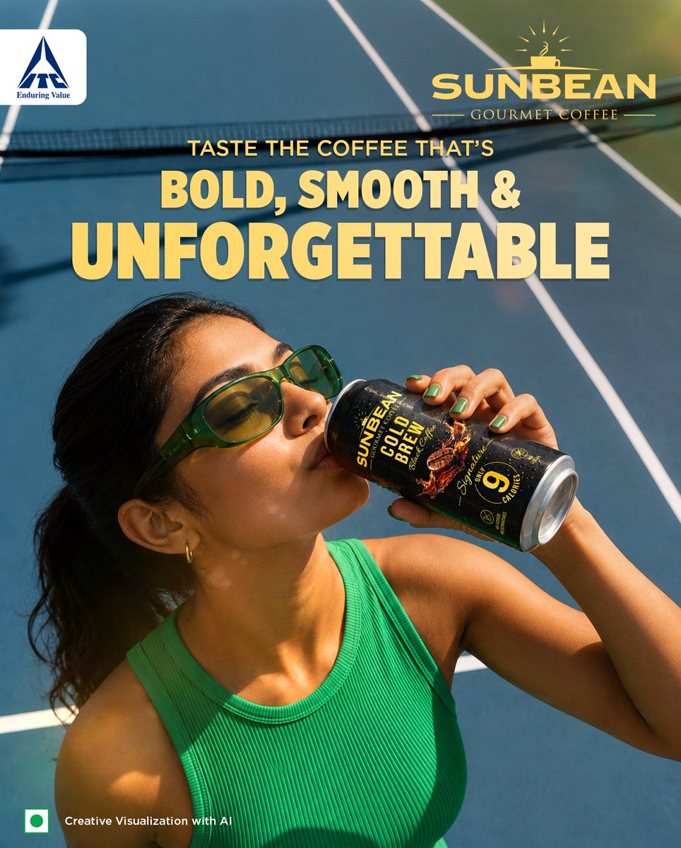 ITCCorpCom's tweet photo. #NewLaunchAlert | As coffee consumption in India evolves with fast-paced lifestyles, consumers today seek café-style experiences that seamlessly fit into their daily caffeine ritual. With the growth of Black Cold Brew Coffee segment across Indian cafés, Sunbean Gourmet Coffee reimagines this experience in a chilled, ready-to-drink can, in two distinct brews — Signature and Cherry Blossom.
Freshly infused for over 16 hours, both brews deliver a smooth, refreshing, and well-rounded coffee profile, naturally extracted from 100% specialty-grade Arabica beans, with no added colours or preservatives.
📷 Signature Cold Brew – A bold, strong, and smooth coffee profile with zero sugar and just 9 calories per 100 ml - an ideal choice for today’s active, fitness-conscious consumer.
📷 Cherry Blossom Cold Brew – A refreshing take on classic black coffee, delicately sweetened with honey and infused with unique, floral notes of cherry blossom.
Here’s to elevating every hustle, adventure, and pause with a cold brew that’s Bold. Smooth. Unforgettable!
Now available on Blinkit, Zepto, and Flipkart Minutes across Delhi NCR and Bengaluru.
#DelightingTheConsumer #TheITCWay #ITCSunbeanCoffee #NewLaunch