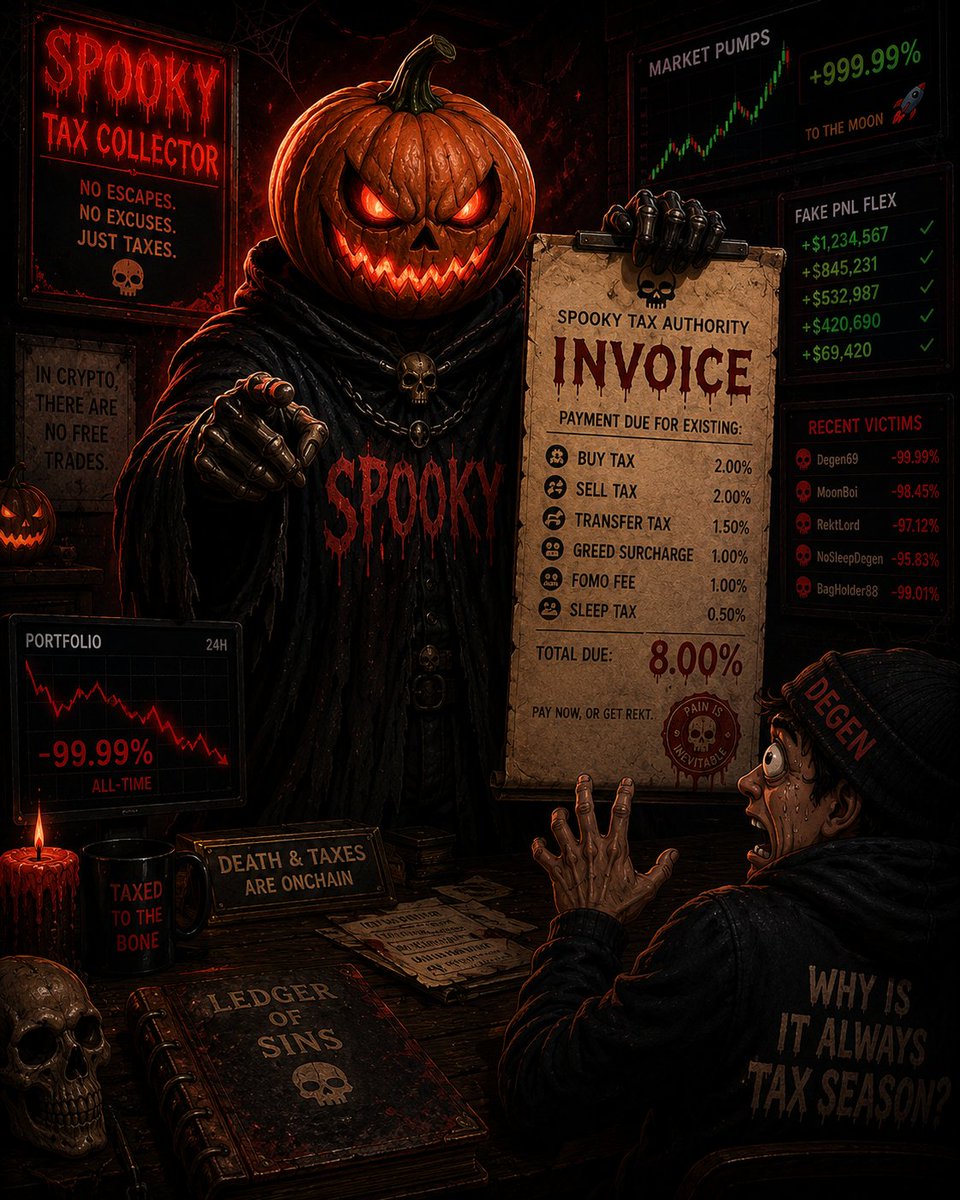 PumpkinHaunt's tweet photo. Chart’s too quiet

Who forgot to pay the fear tax?🎃 https://t.co/eYRmHDVKJn