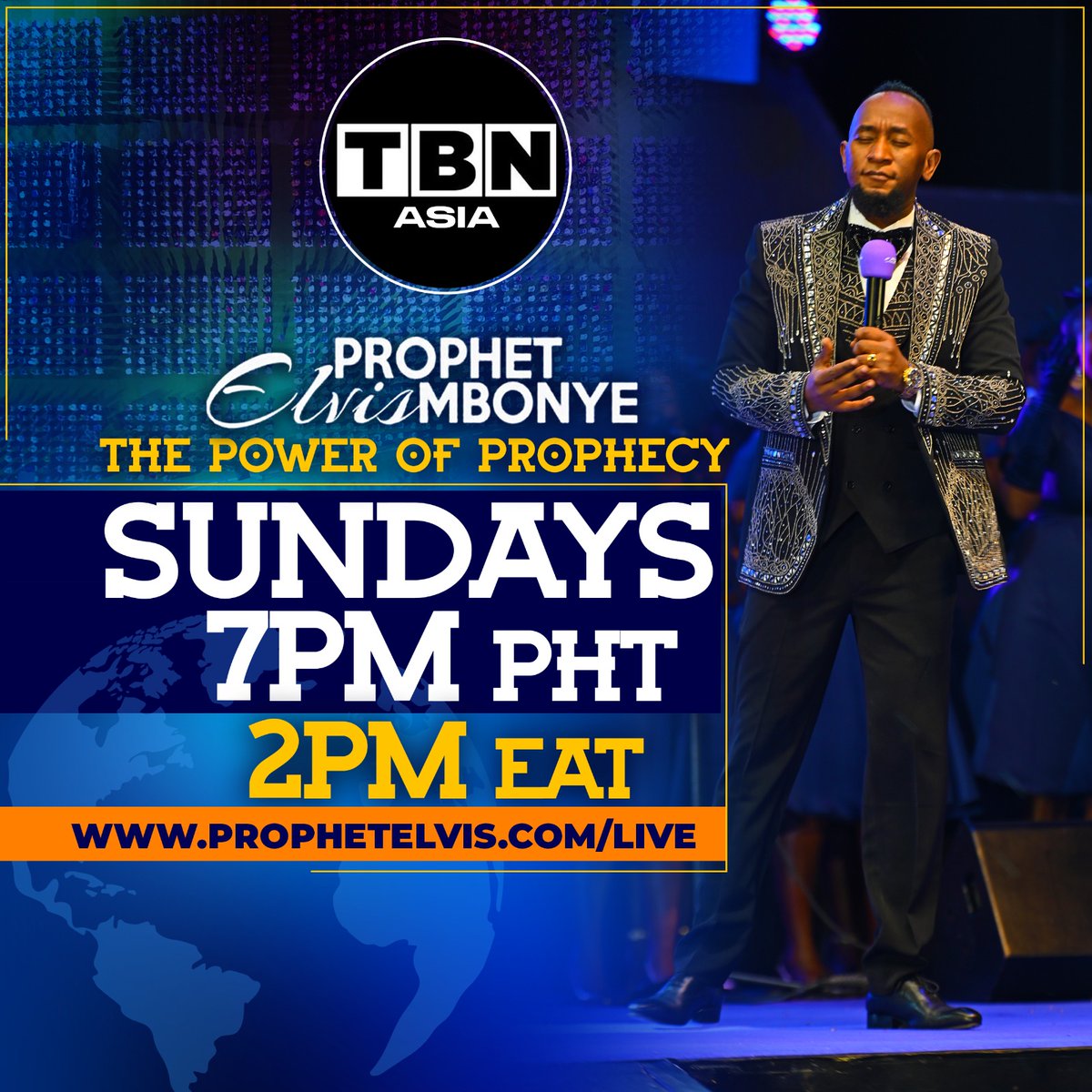 TBNAsiaOfficial's tweet photo. The THINGS That Are Freely God-given – PART 02
Join Prophet Elvis Mbonye as he reveals deeper truths about the blessings and divine provisions already yours in Christ.

🗓️ Sunday, July 19 | 🕖 7 PM
#ThePowerOfProphecy #ProphetElvisMbonye https://t.co/iQSbyRG8YF