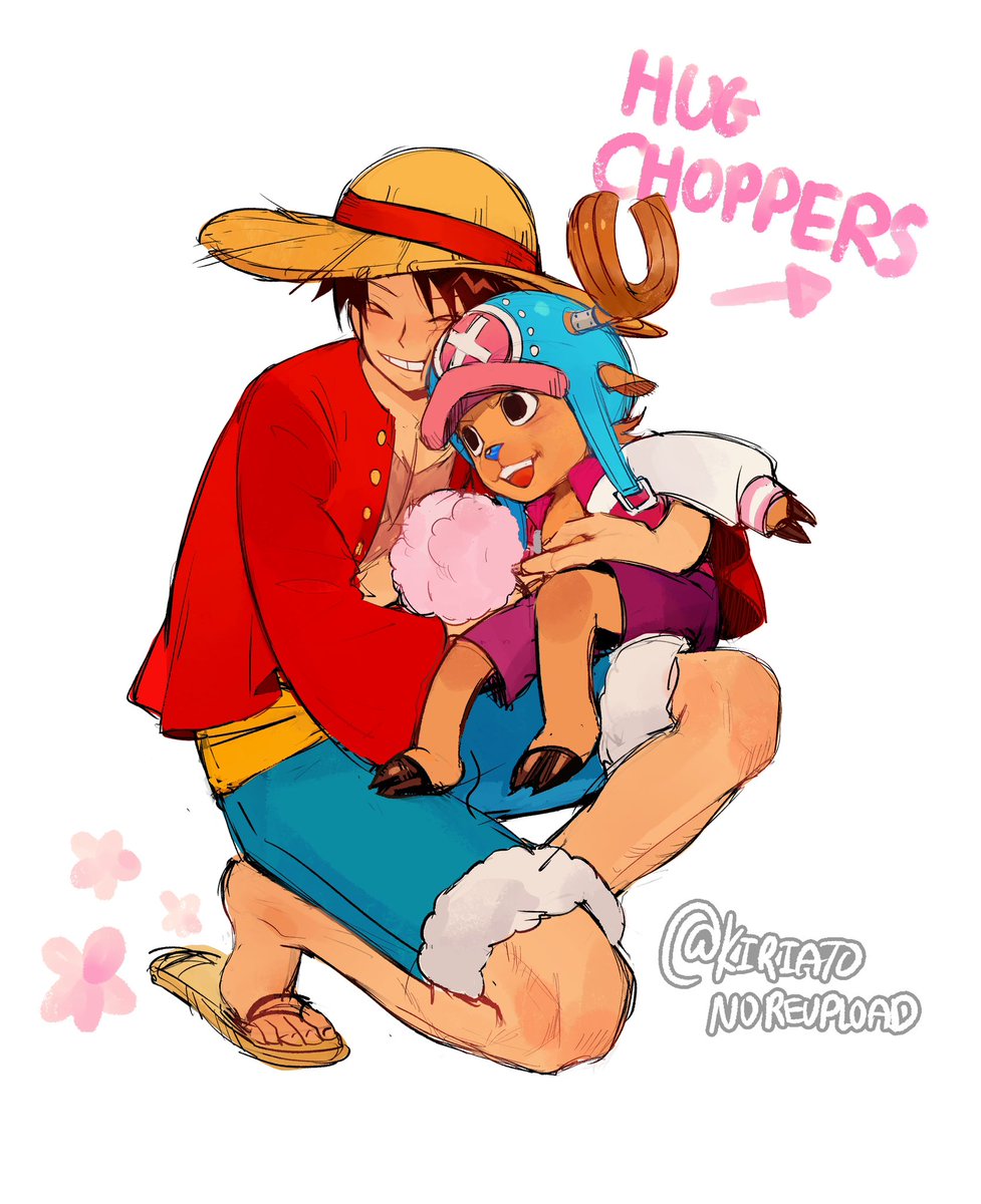 Ki2ri5's tweet photo. Hugging Choppas 1/2 https://t.co/IcTDN9GVL2