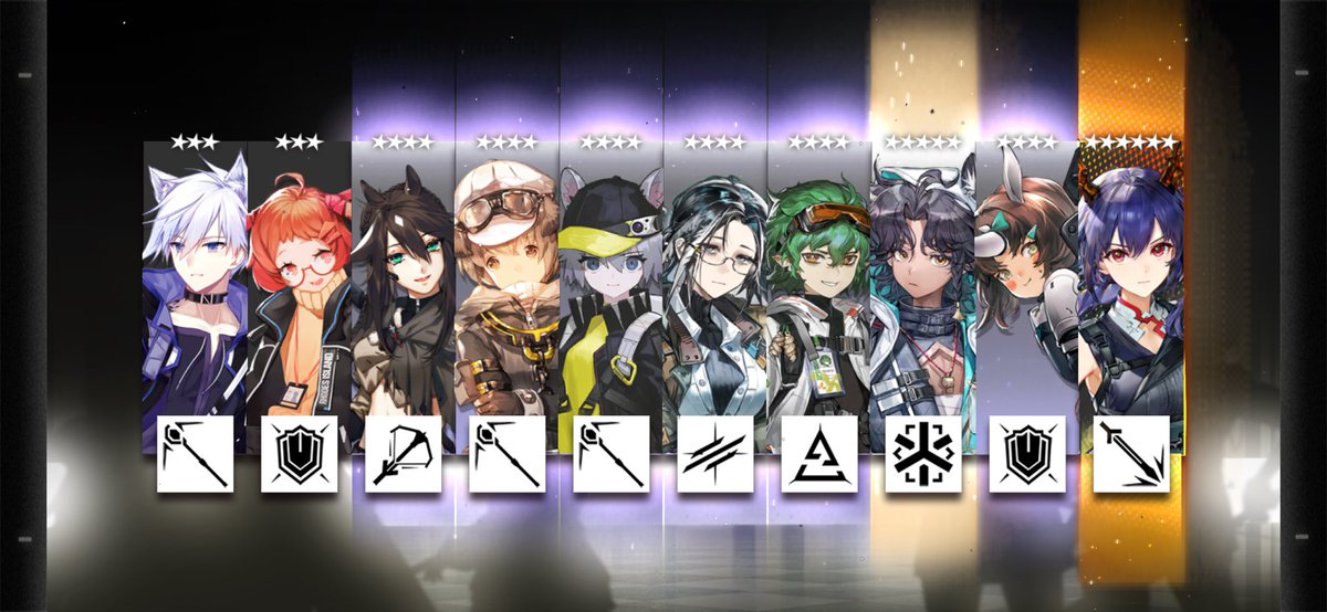 umazako's tweet photo. #アークナイツ
過去一の引き😭 https://t.co/vPLitHKGhb