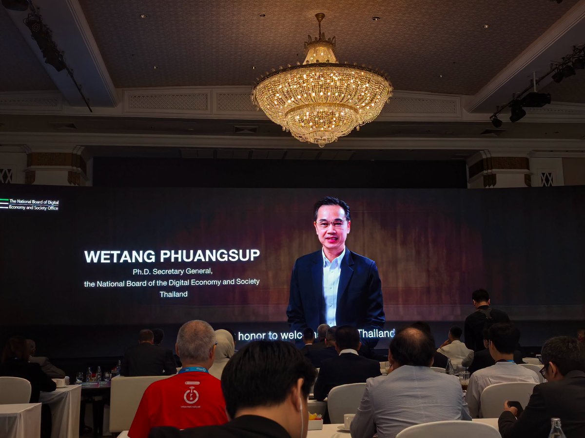 PR_BDE's tweet photo. เวทางค์ เปิดงาน “Broadband Development Summit APAC 2026” (WBBA BDS APAC 2026) 
.
อ่านข่าวเพิ่มเติม
https://t.co/c1IKUqSjMP
.
#BDE https://t.co/I4KLwH0C2v