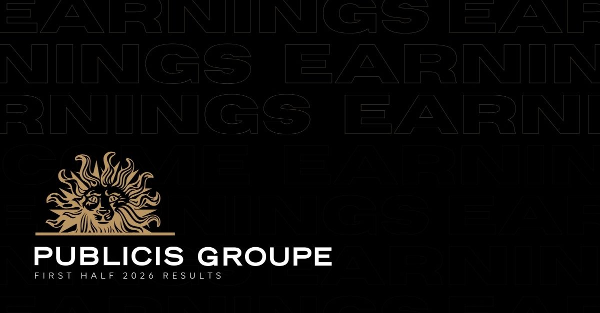 Publicis Groupe announces a strong Q2 accelerating to +4.8% net organic growth, with continued momentum in H2 leading to a guidance upgrade.