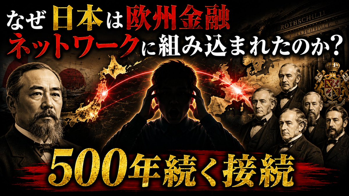 hima03hima11's tweet photo. 7月18日20時30分よりYoutubeライブします。
なぜ日本は欧州金融ネットワークに組み込まれたのか？
1549年のザビエル来日から現代のMUFGまで――。
日本と欧州金融ネットワークを結ぶ「500年の接続」を追います。
https://t.co/AcucGQVzSv https://t.co/Y89MQzhyVl