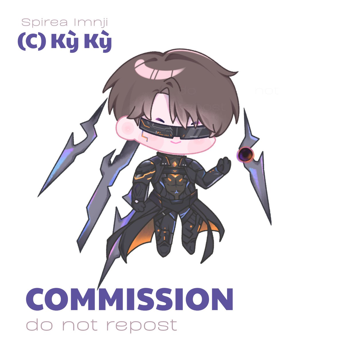 spirea036's tweet photo. Caleb's 3 myths. It's been a long journey!!

(C) Kỳ Kỳ | do not repost 
#loveanddeepspace #lads #caleb #commission #chibicommission https://t.co/qZnpiiI9Xi