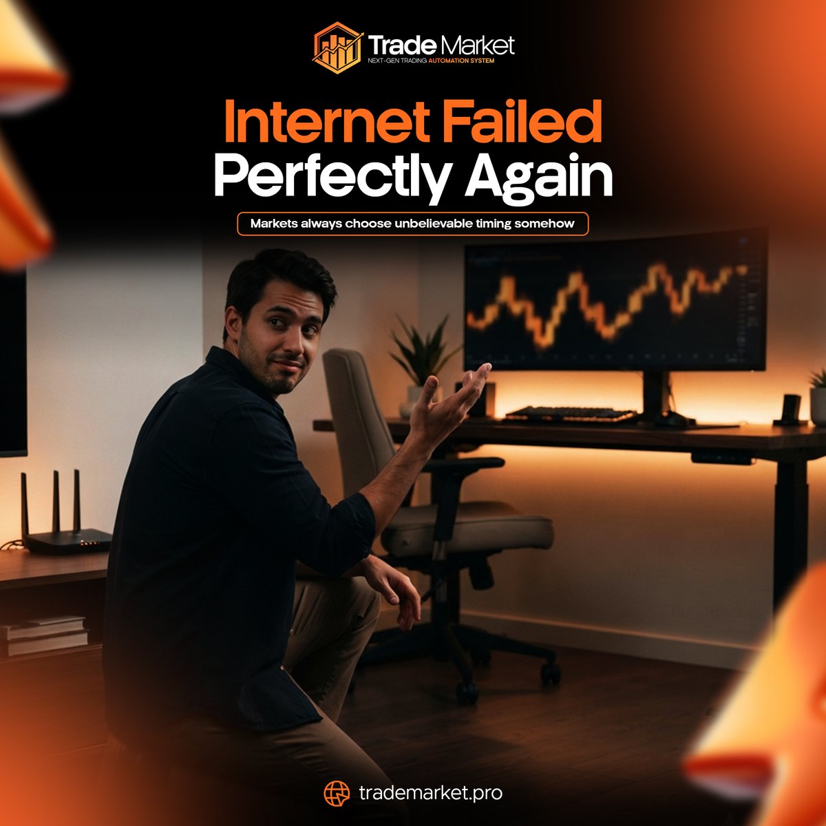 TradeMarket_Pro's tweet photo. Internet Failed Perfectly Again.

True success is not built overnight—it is earned through discipline, integrity, and the commitment to improve every single day.

Trade with purpose. Grow with confidence.

#TradeMarket #TradingMindset #FinancialGrowth #SuccessMindset #Discipline https://t.co/A5zEI3bieM