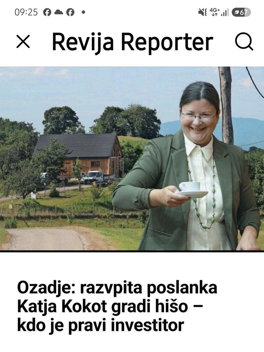 rupar_pavel's tweet photo. Reporter in Delo. Kjer so zasilno pristali čisto vsi bedniki " novinarstva", kar jih hodi po naši domovini se ukvarjajo z majhno hišico poslanke Kokot in diplomo Mijića..Ej, zgube  ceha!! Mag. Sajovic ima x toliko res pravih hiš in x nepremičnin,
 "magisterij" vi pa nič! Odlazki. https://t.co/RVXhUKcP4a