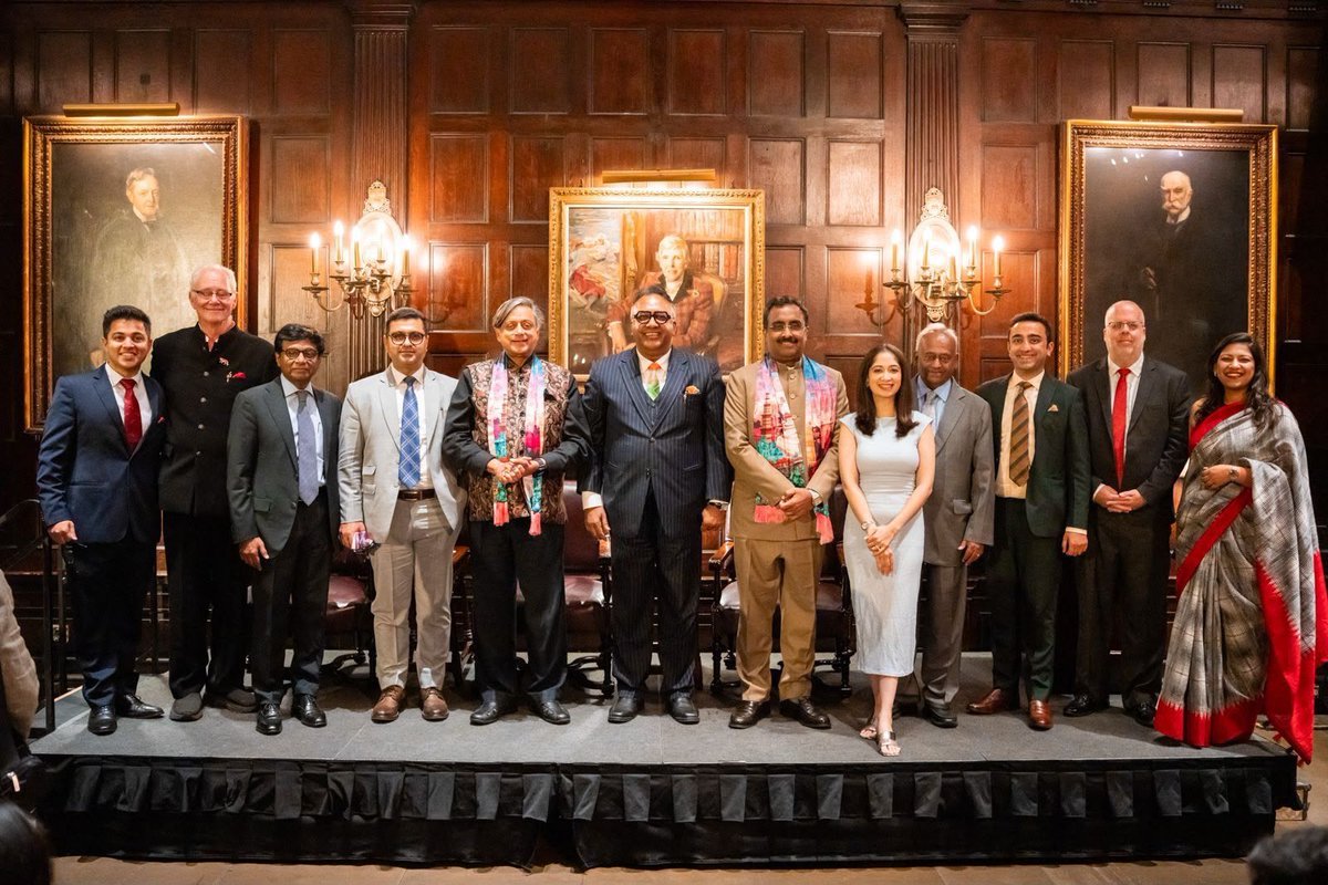 JindalLaw's tweet photo. We were privileged to host Dr. Ram Madhav at O.P. Jindal Global University (JGU)’s New York Colloquium on “The Making of Modern India: Empire, Memory and the Future” in New York, USA, where he delivered the keynote address. https://t.co/ejDMtEkSx6